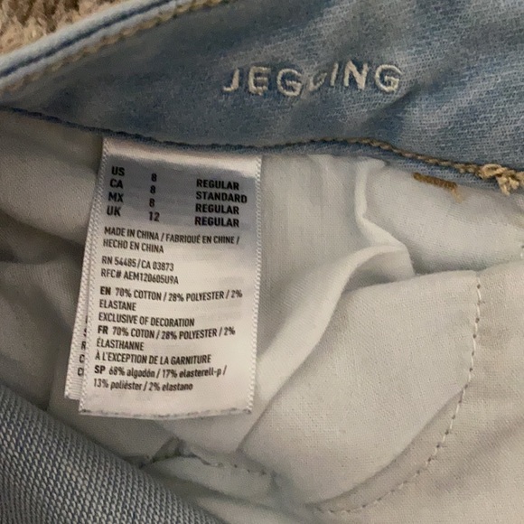 American Eagle Jeans. Light denim - Picture 6 of 6